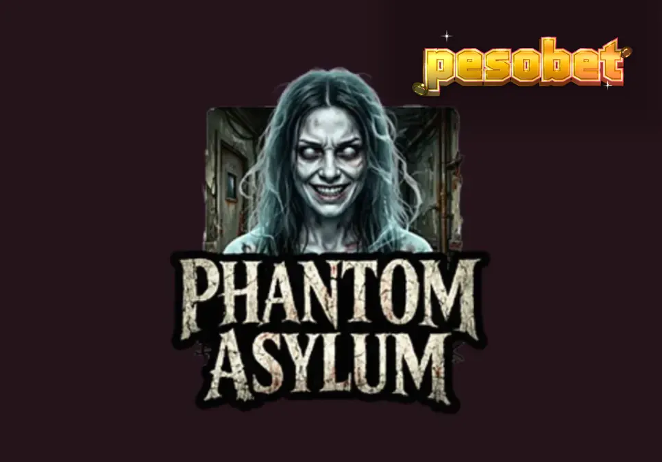Isang madilim at nakakatakot na eksena mula sa Phantom Asylum slot na nagpapakita ng mga simbolo ng horror.